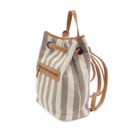 Awning Stripe Canvas Backpack