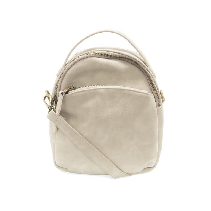 Kinsley Convertible Crossbody Backpack- Frost