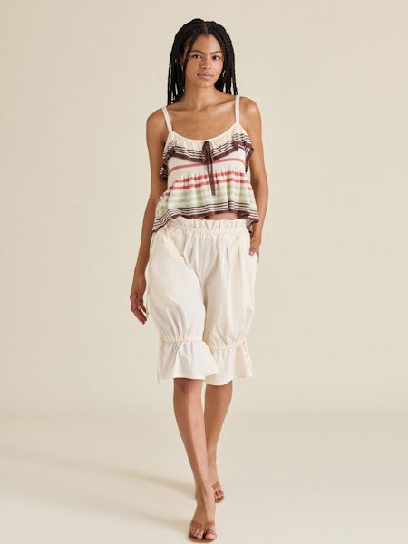 Aubriana Striped Tank Top