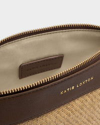 Wristlet Raffia Clutch