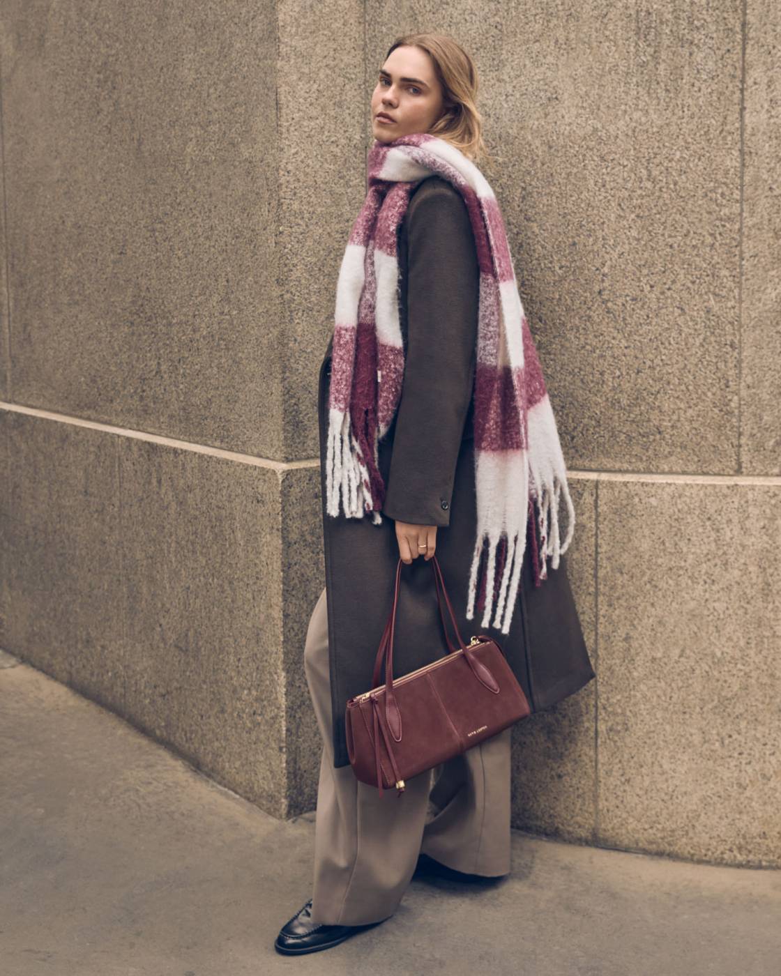 Oversized Tassel Scarf