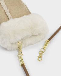 Faux Suede Mittens