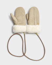 Faux Suede Mittens