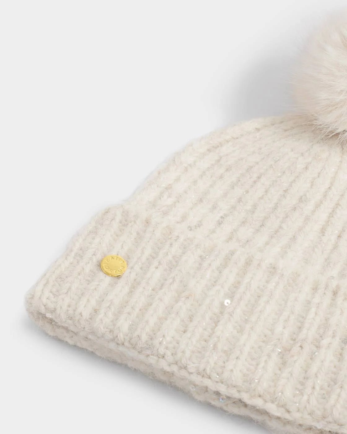 Sequin Soft Knit Hat