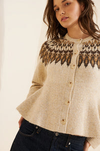 Women’s soft knit button-front Kyndra Cardigan from Shop Reverie Co