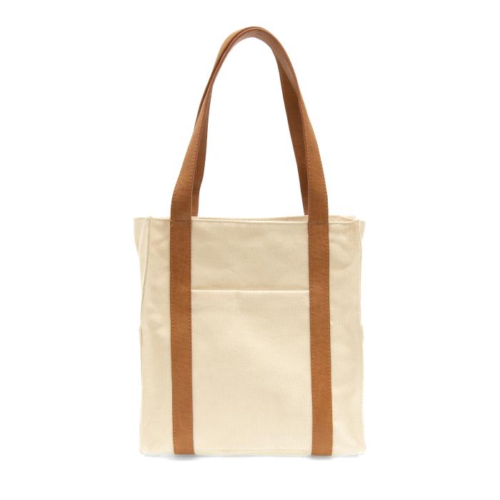 Nicola Cream Canvas Tote