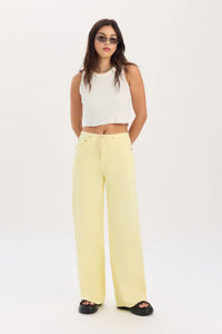 Madison Mid Rise Wide Leg Jean-Sunny