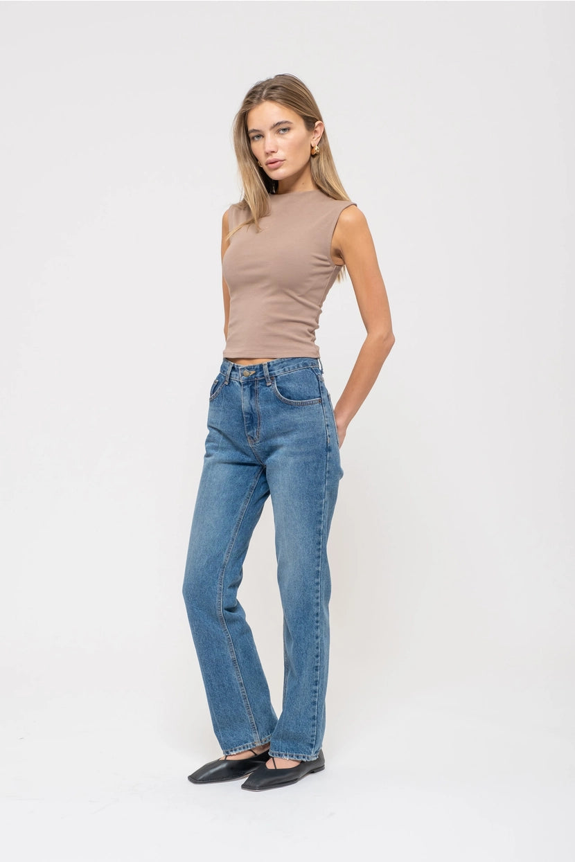 Molly Mock Neck Top