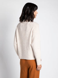 Nini Mock Neck Sweater-Frappe