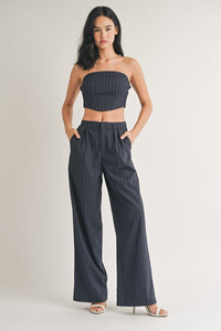 Robbie Pinstriped Pants