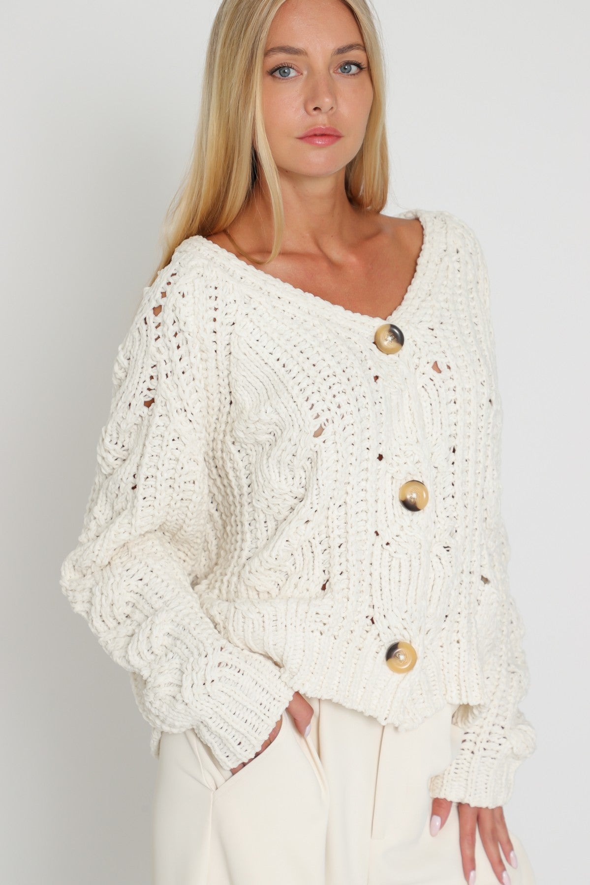 Seaside Chunky Cardigan