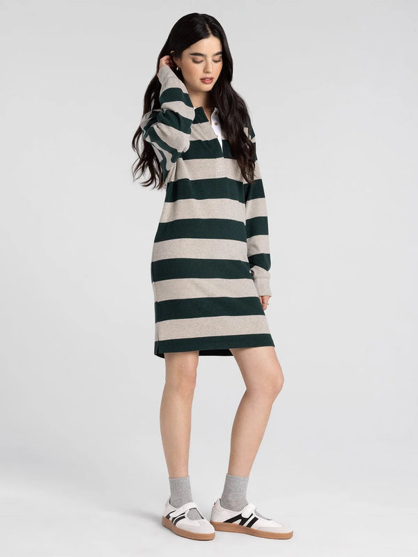 Pierce Striped Sweater Dress