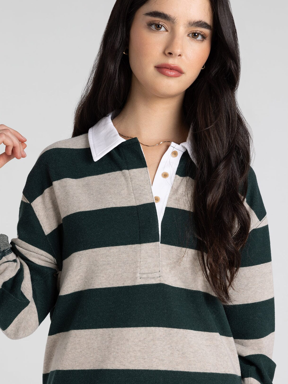 Pierce Striped Sweater Dress