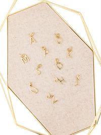 Luxe Charm Bar Tia Initial Charm