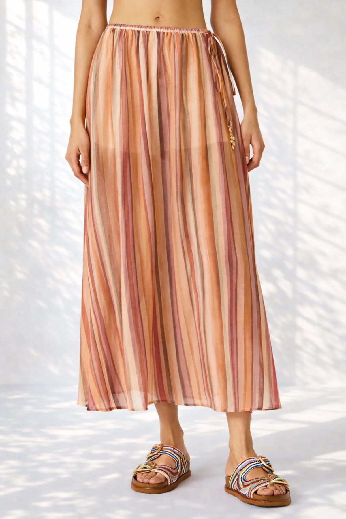 Shilloh Striped Skirt