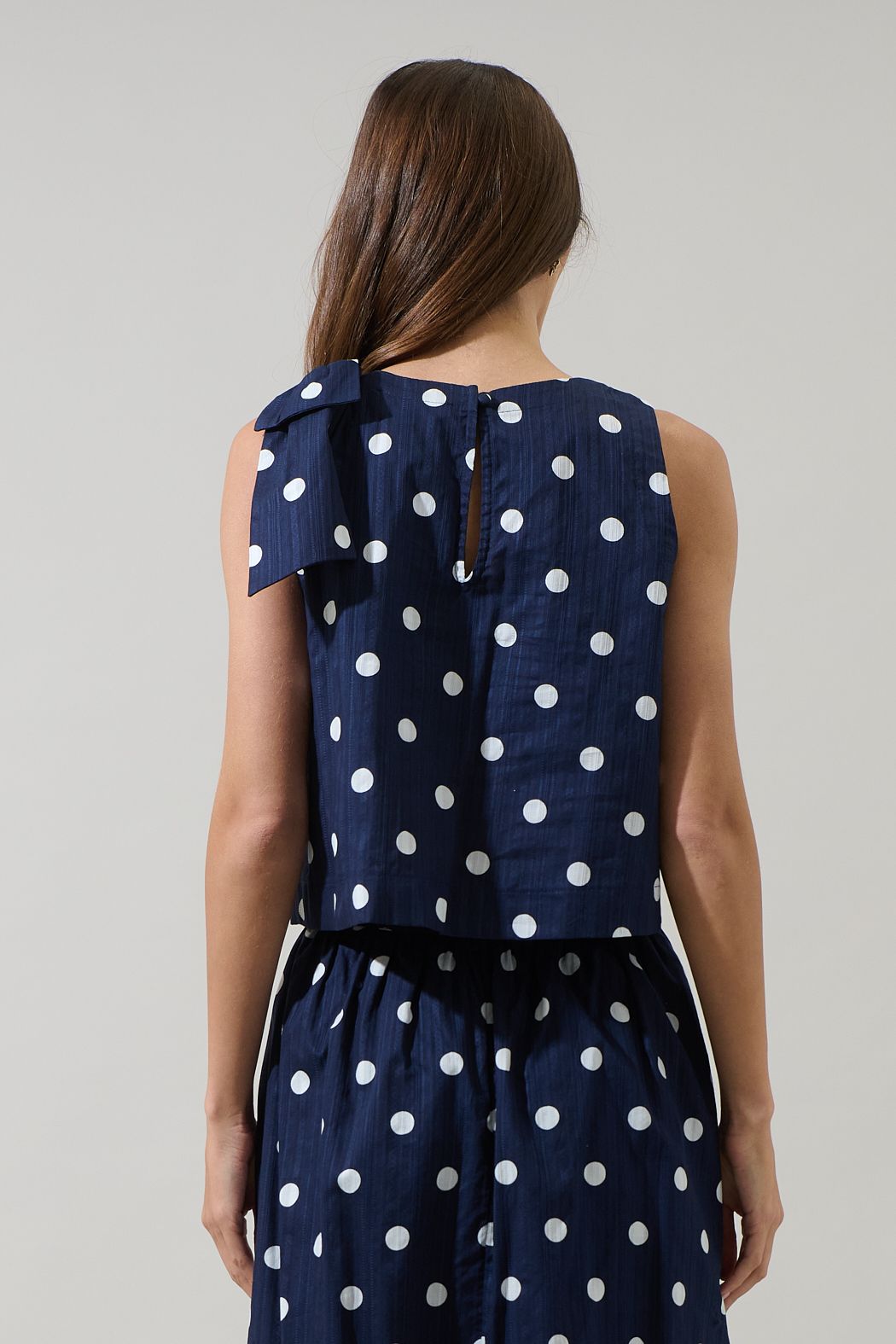 Caryn Polka Dot Top