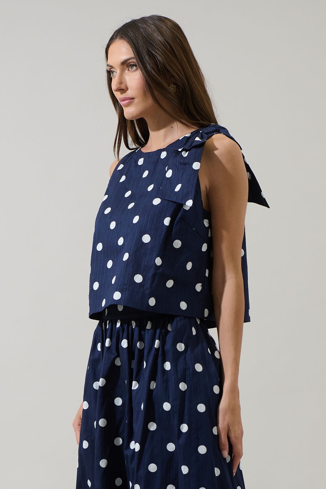 Caryn Polka Dot Top