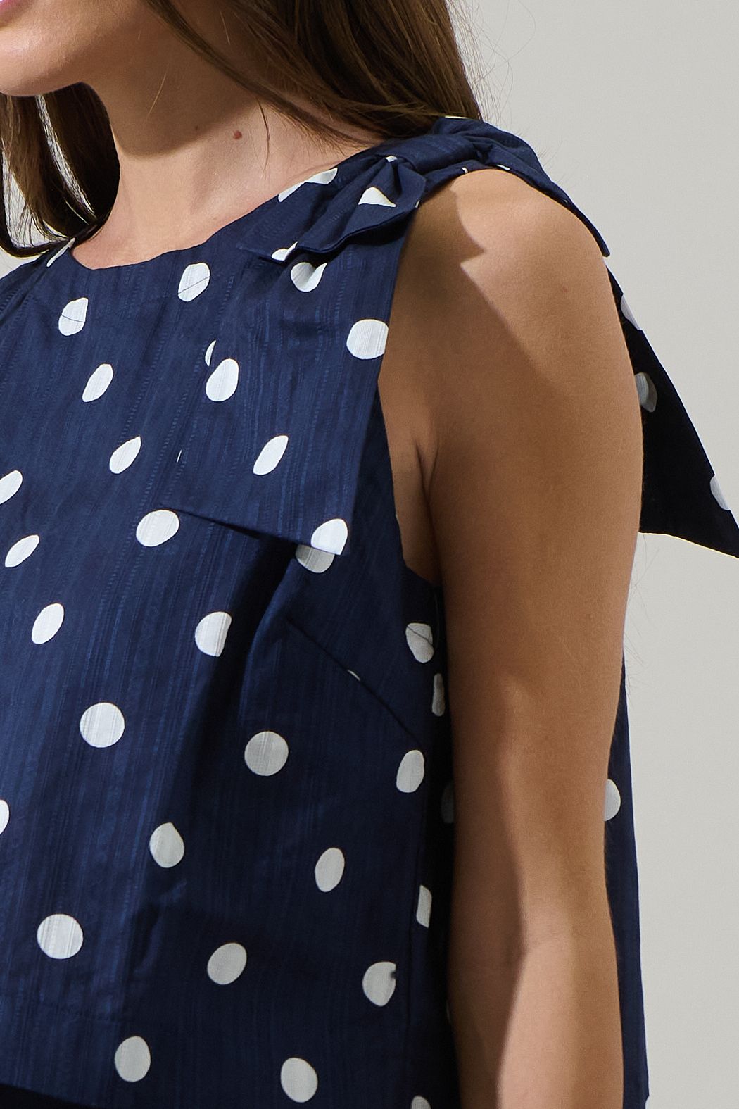 Caryn Polka Dot Top