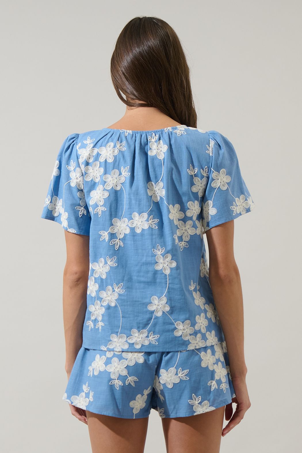 Keren Embroidered Top