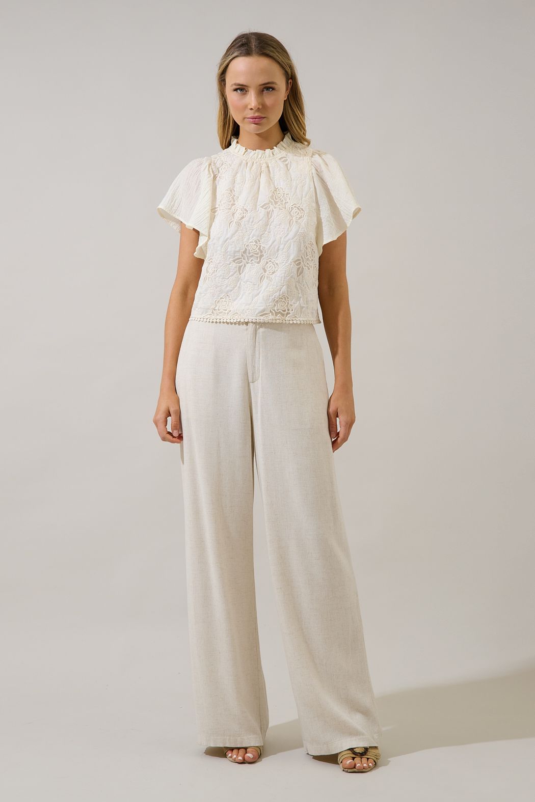 Gretal Embroidered Top