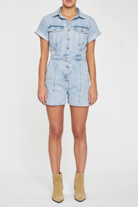 Topanga Denim Romper