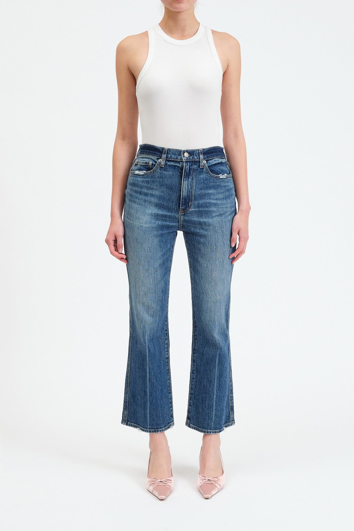 Soho High Rise Ankle Jean