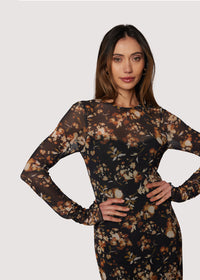 Moonlit Meadow Midi Dress