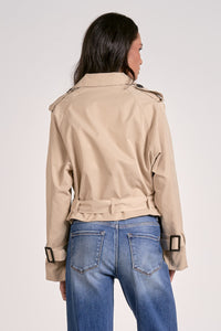 Alice Cropped Trench Coat