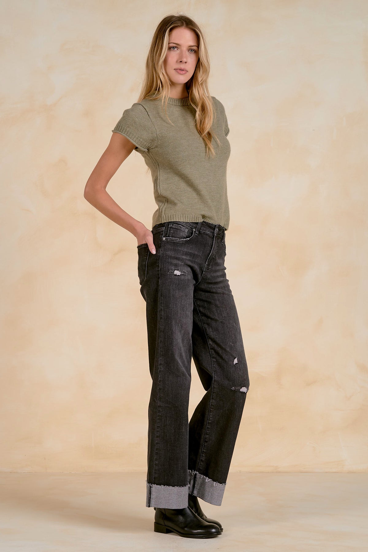 Addie Crew Neck Sweater