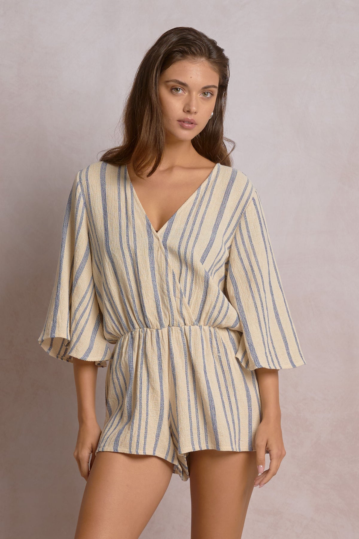 Sunny Striped Romper
