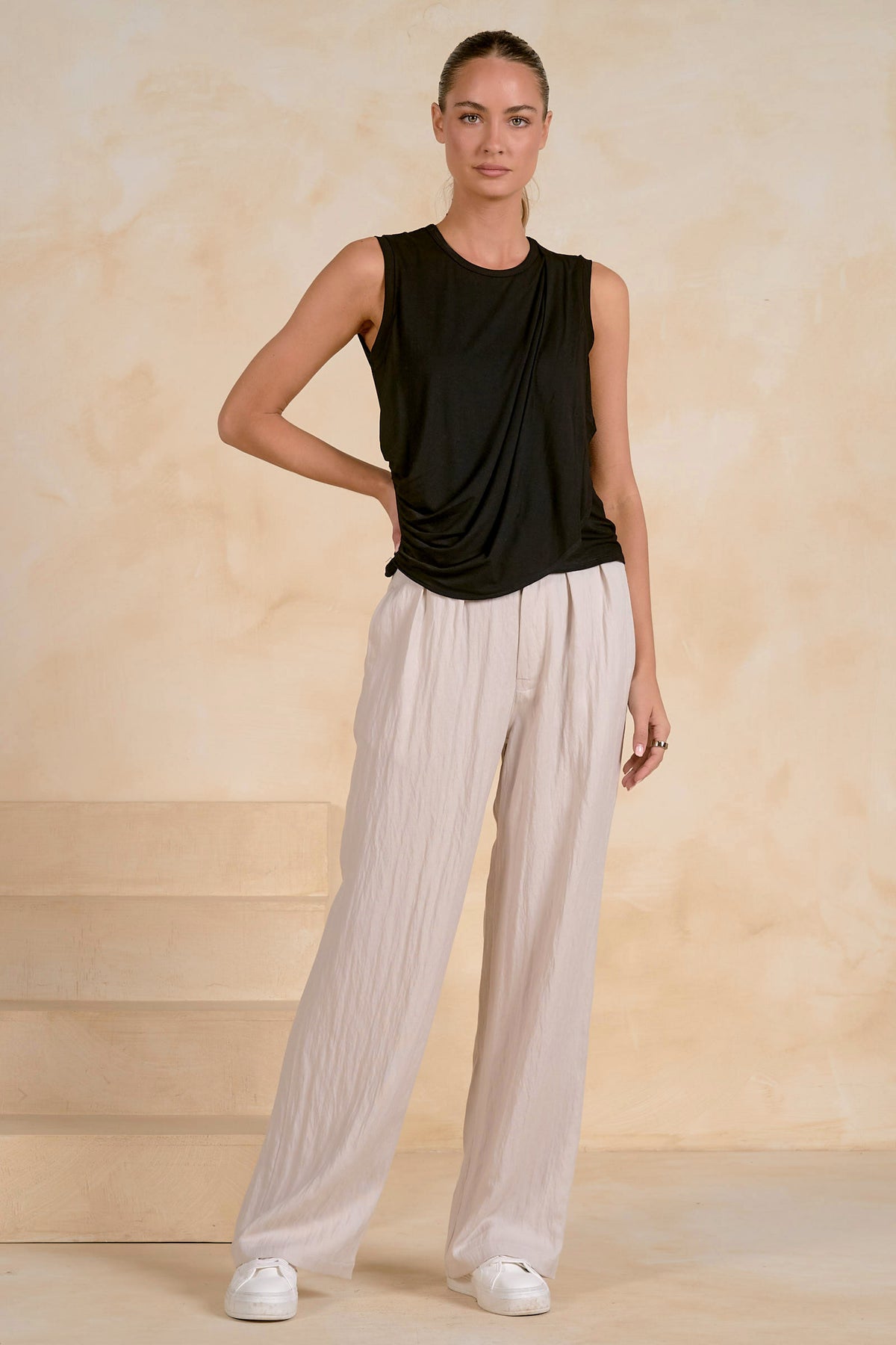 Nora Draped Lounge Tank
