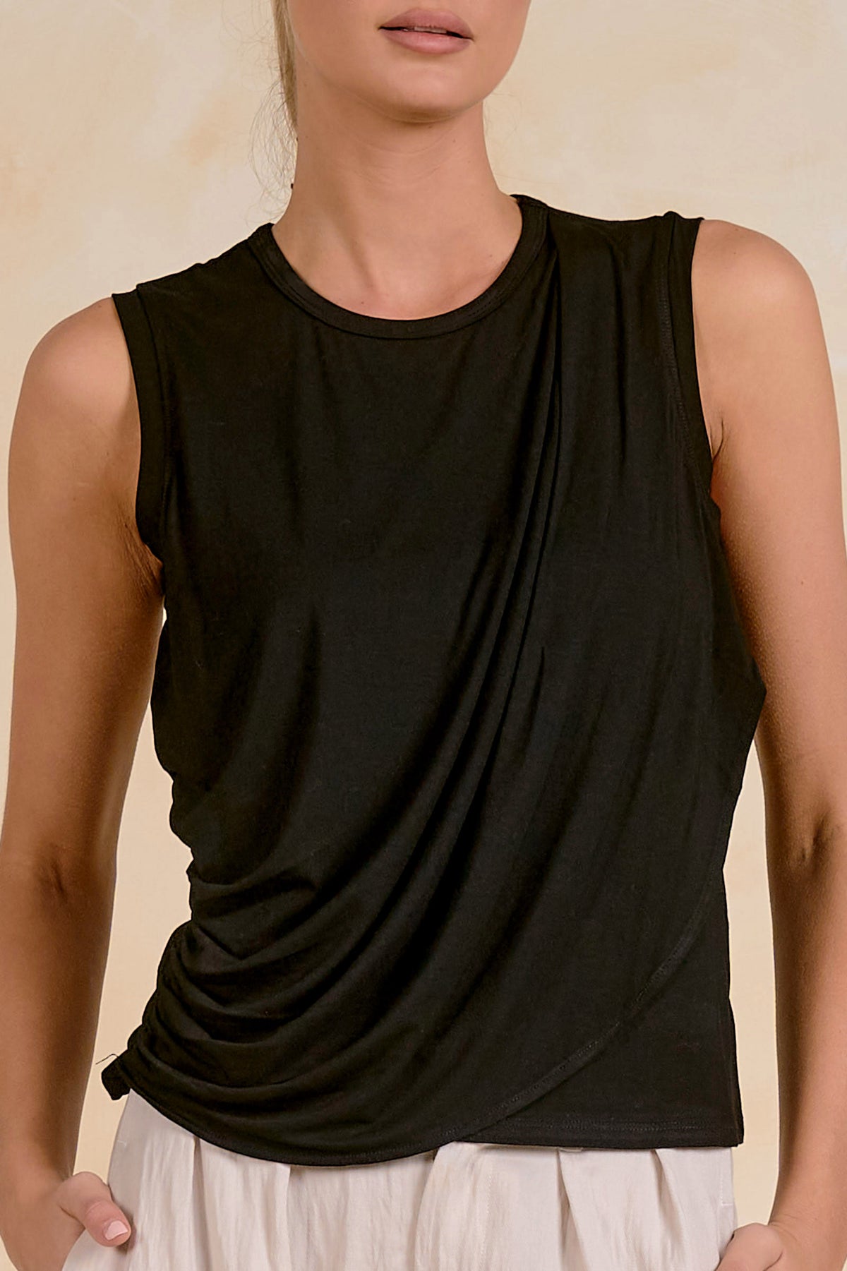 Nora Draped Lounge Tank