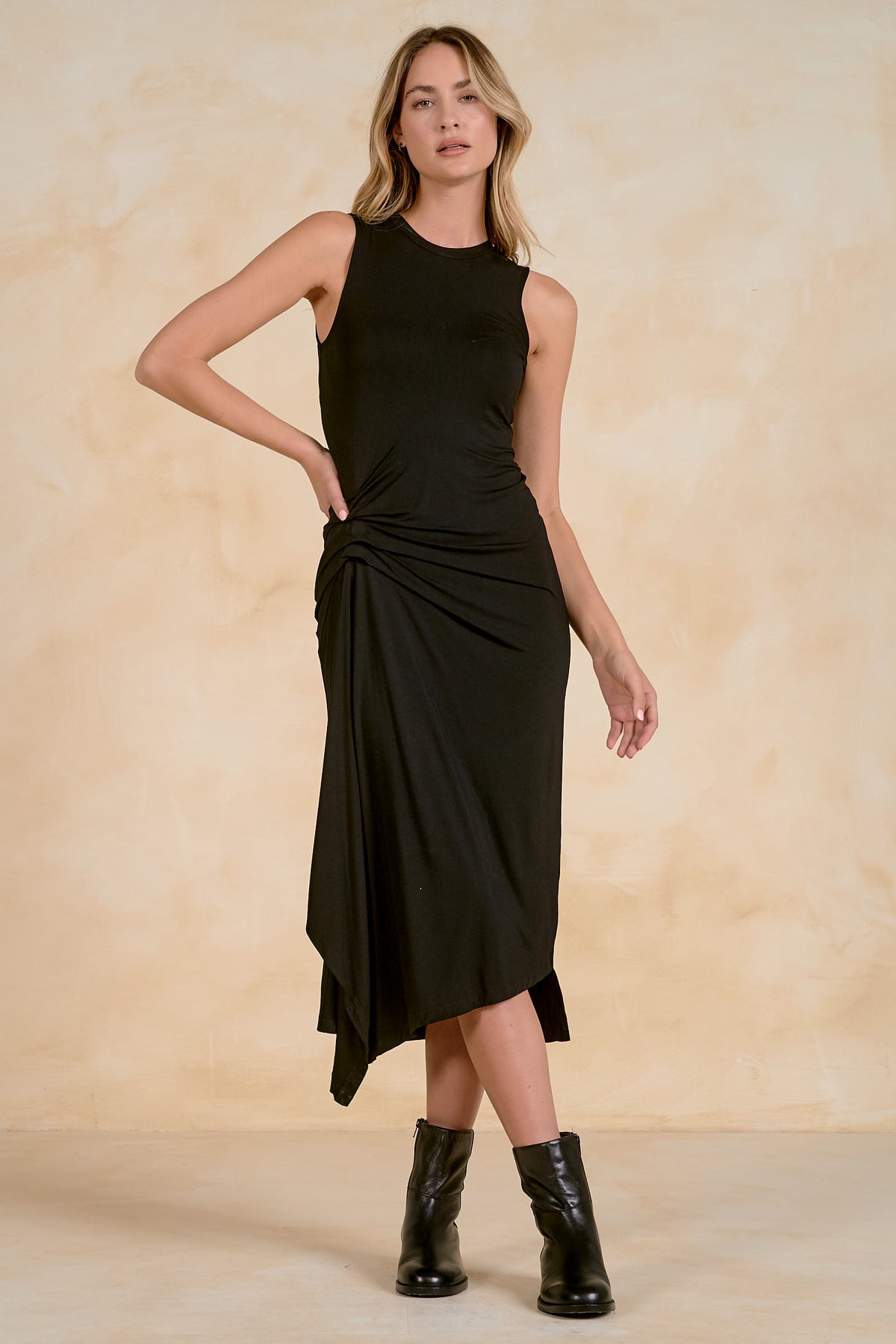 Serena Midi Wrap Dress