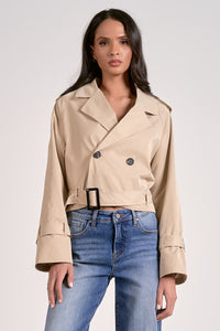 Alice Cropped Trench Coat