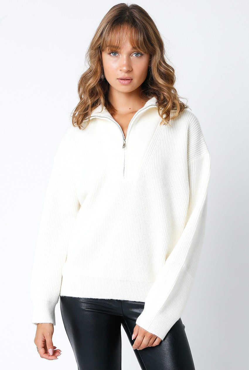 Phoebe Half Zipper Sweater