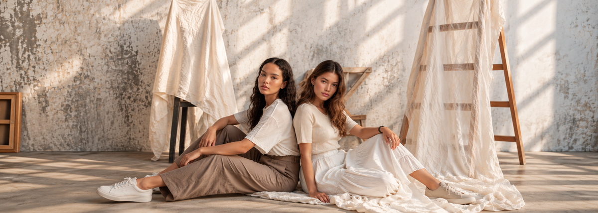 Women’s fall fashion at Reverie Co., a Spokane boutique featuring curated clothing and everyday styles.
